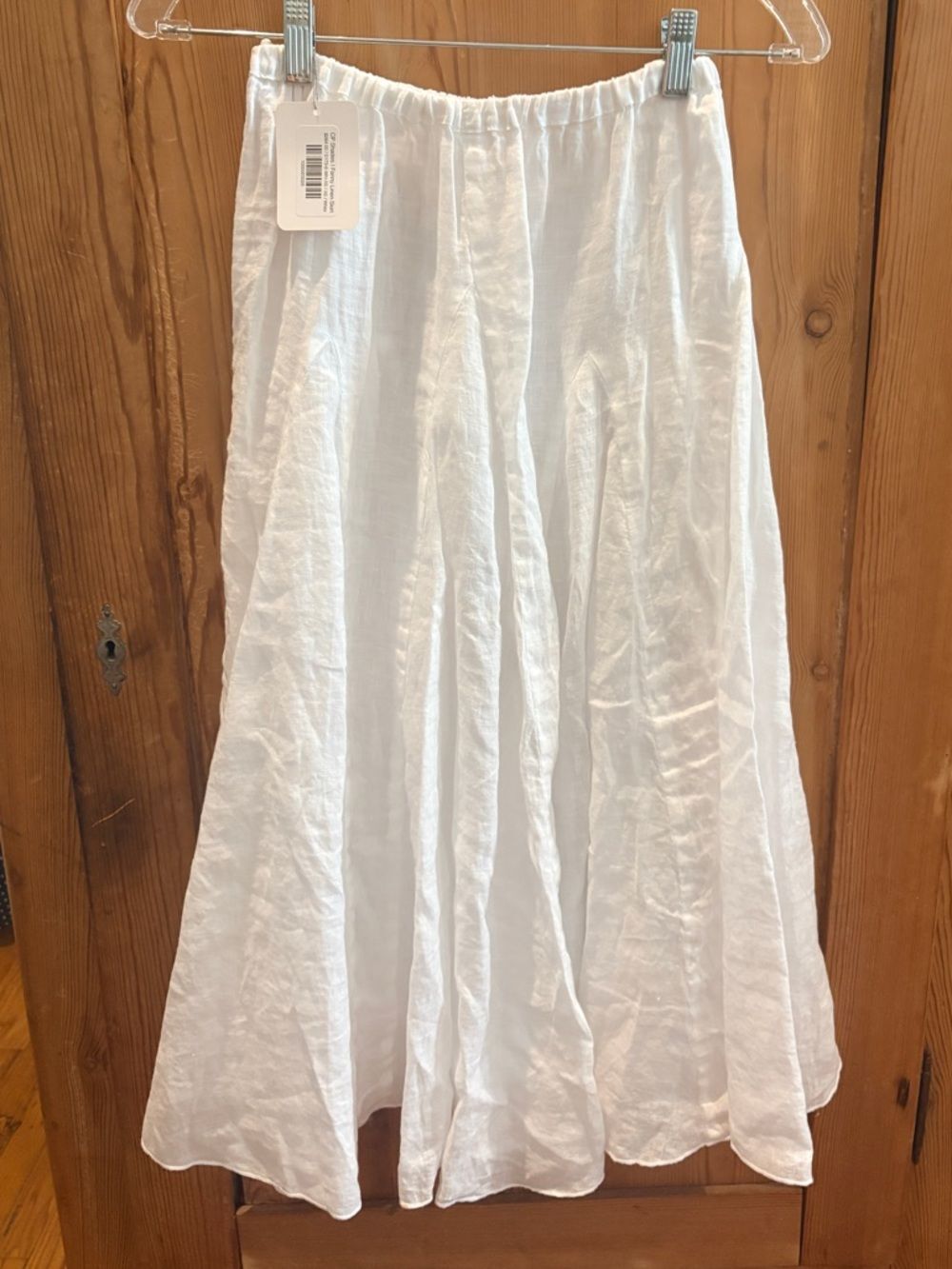 CP Shades NWT Fanny Linen White Midi Skirt sz XS